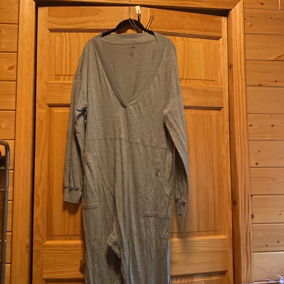 Natural Life Johnny Jumpsuit Sage Green - Picture 3 of 5